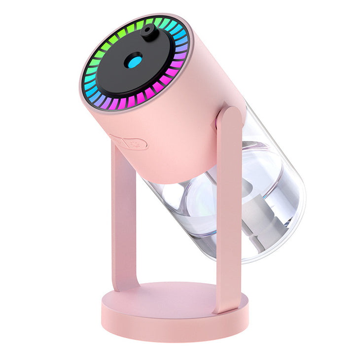 Pink Starry Night Projector Humidifier - Night Light with Romantic Mist Effect - VogueDecor.au