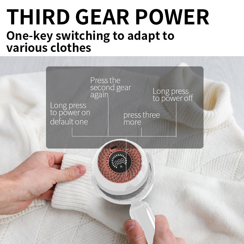 2-in-1 Fabric Shaver & Sticky Roller - USB Rechargeable Lint Remover - VogueDecor.au