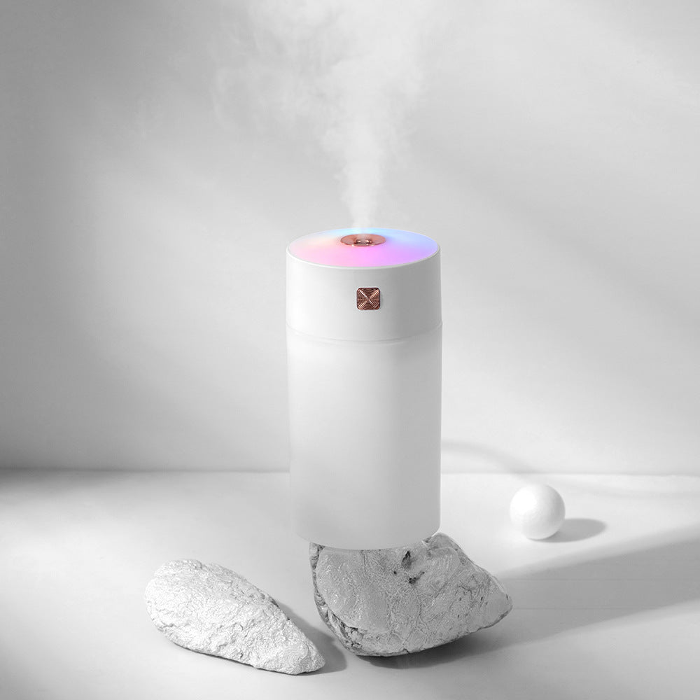 White 300ml USB Air Humidifier - Quiet Mini Humidifier for Bedroom, Office, Car - VogueDecor.au