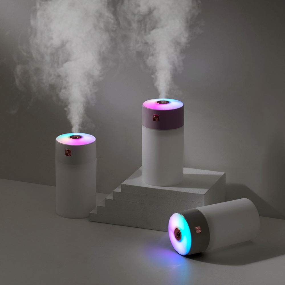 White 300ml USB Air Humidifier - Quiet Mini Humidifier for Bedroom, Office, Car - VogueDecor.au