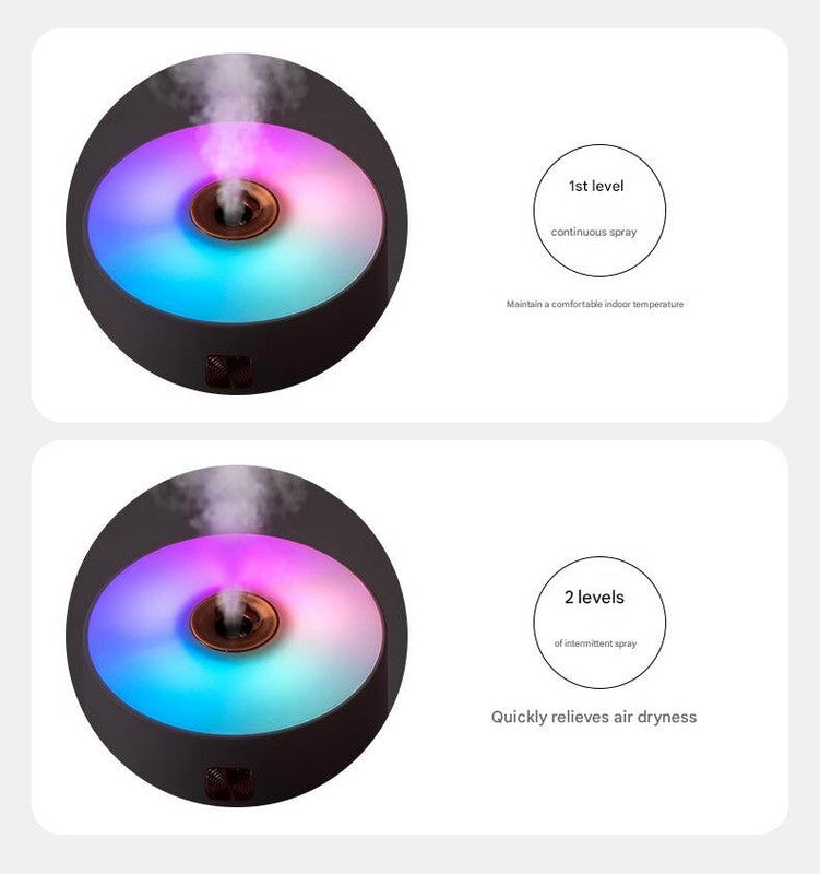 White 300ml USB Air Humidifier - Quiet Mini Humidifier for Bedroom, Office, Car - VogueDecor.au