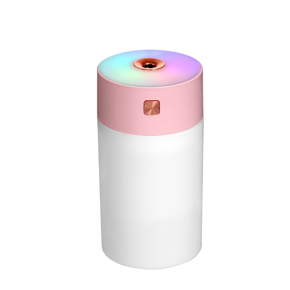 Pink 300ml USB Air Humidifier - Quiet Mini Humidifier for Bedroom, Office, Car - VogueDecor.au