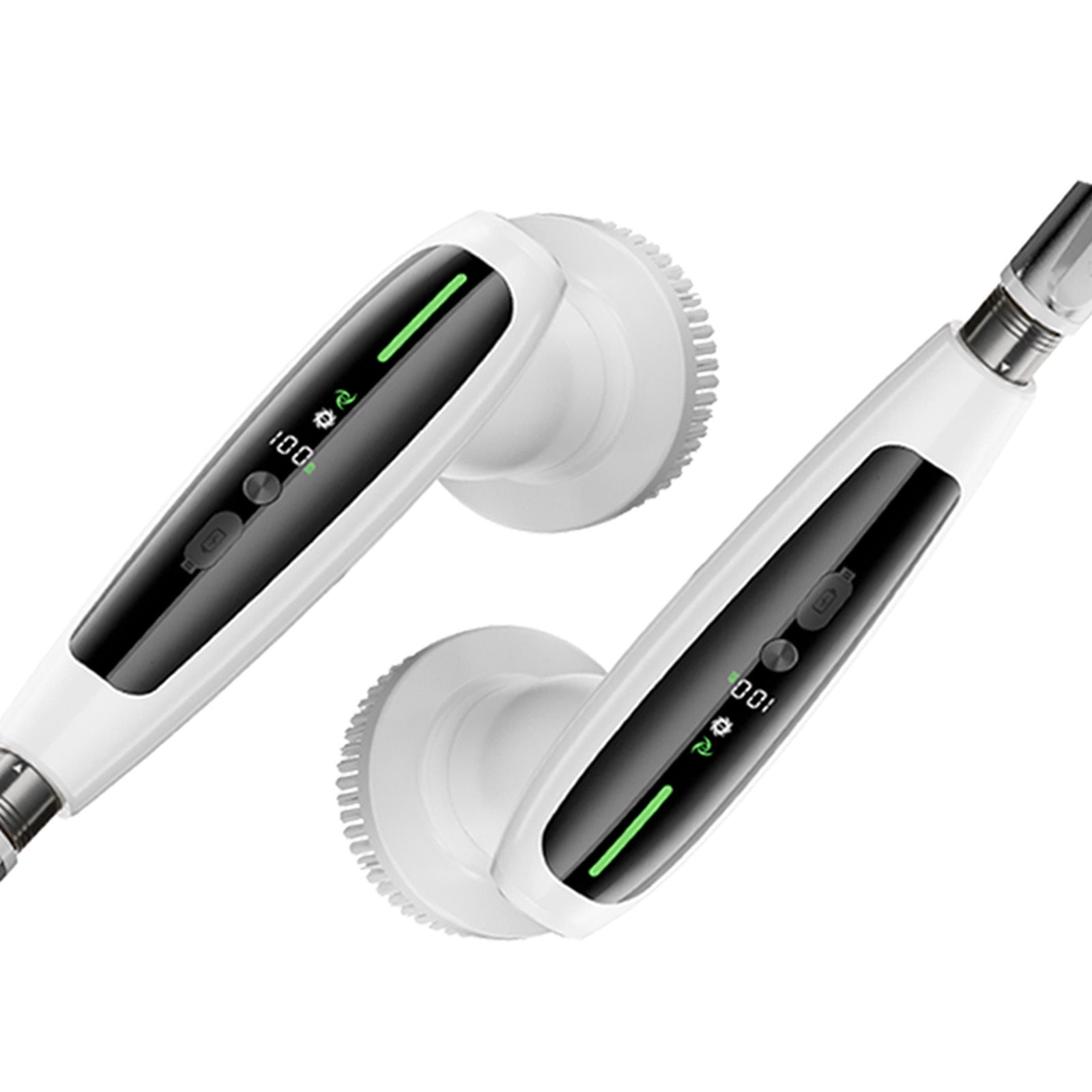 Electric Spin Scrubber with Adjustable Extension Handle & 8 Brush Heads - Smart LED Display - VogueDecor.au