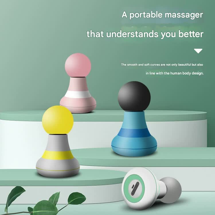 Mini Electric Fascia Massage Gun - Portable Deep Tissue Percussion Massager with Quiet Motor(Green)