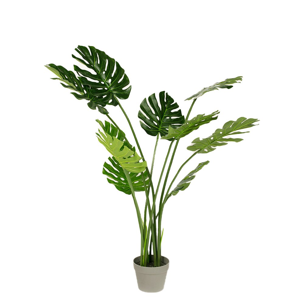 120cm Faux Artificial Home Decor Potted Monstera Plant - VogueDecor.au