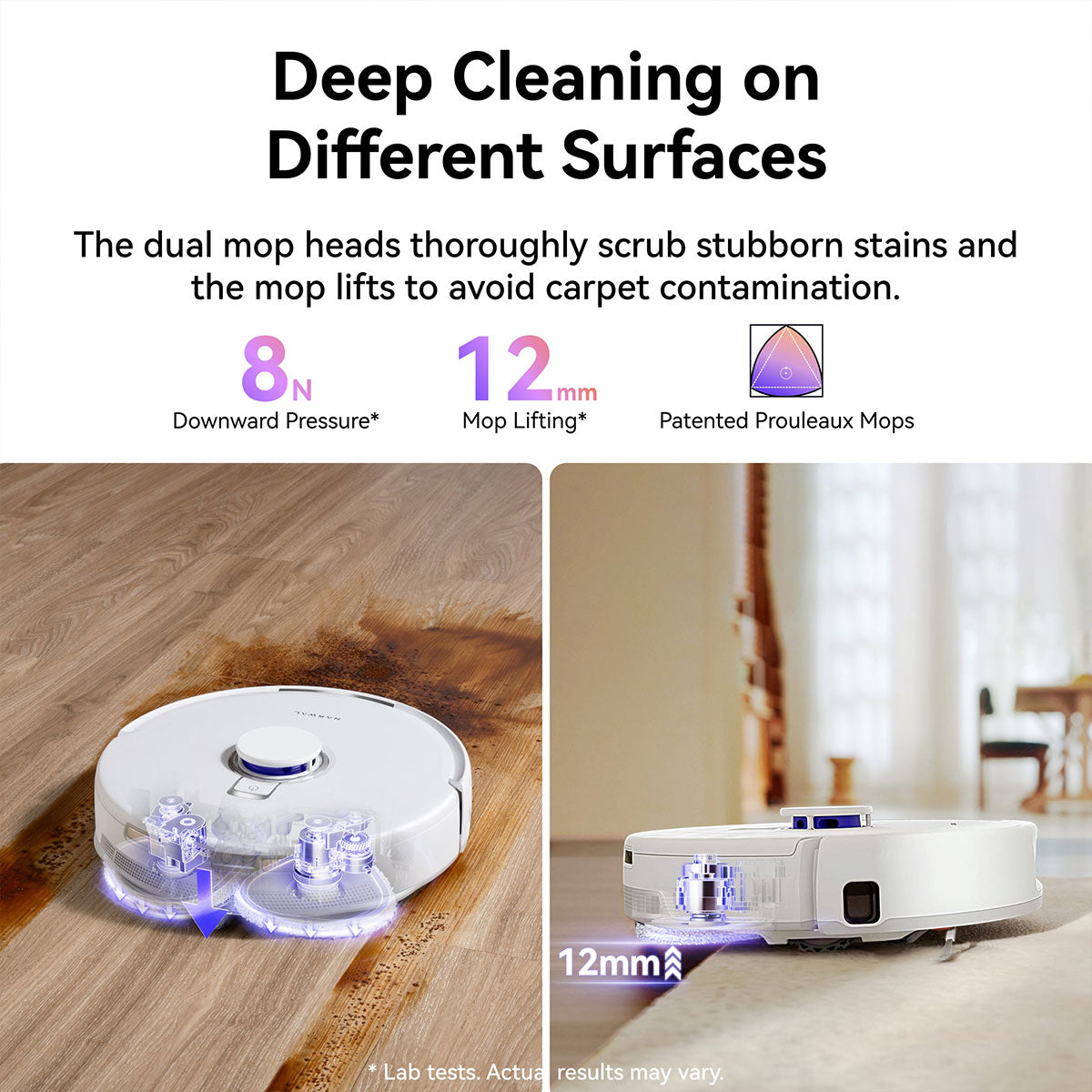 Narwal Freo Z10 Robotic Vacuum and Mop Cleaner - Covers Every Angle Without Any Tangles - VogueDecor.au