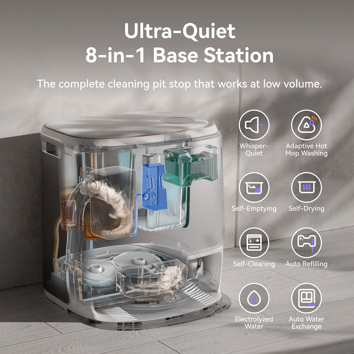 Narwal Freo Z Ultra Robotic Vacuum And Mop Cleaner - VogueDecor.au