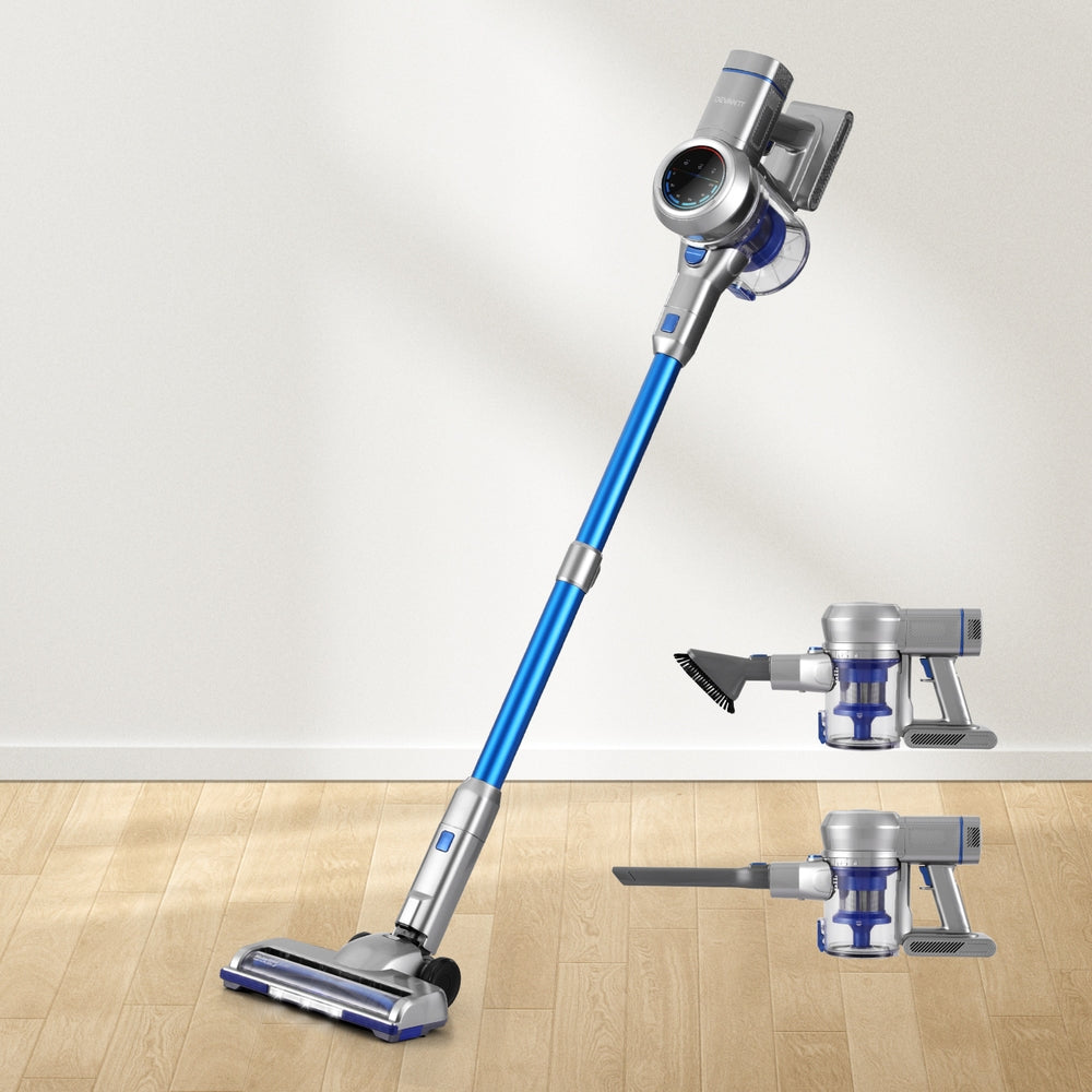 Devanti 300W Stick Vacuum Cleaner Cordless Self-Standing - VogueDecor.au