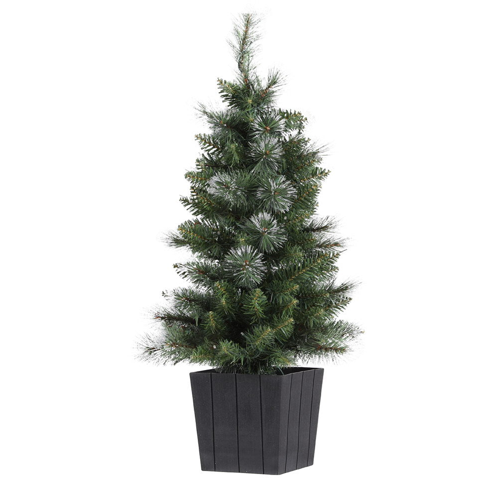 Jingle Jollys Christmas Tree 90cm Potted Xmas Tree Party Decorations - VogueDecor.au