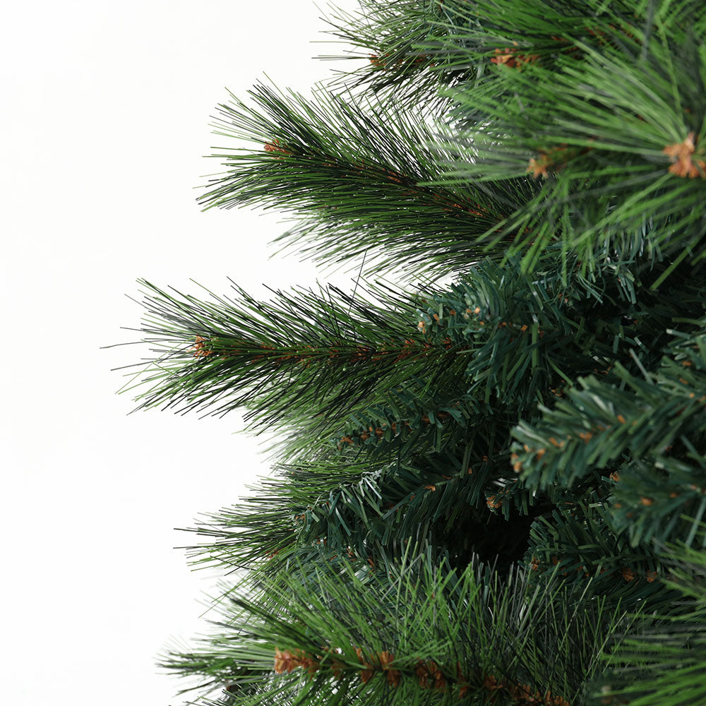 Jingle Jollys Christmas Tree 2.1M Xmas Tree Decorations Pine Needles 1584 Tips - VogueDecor.au