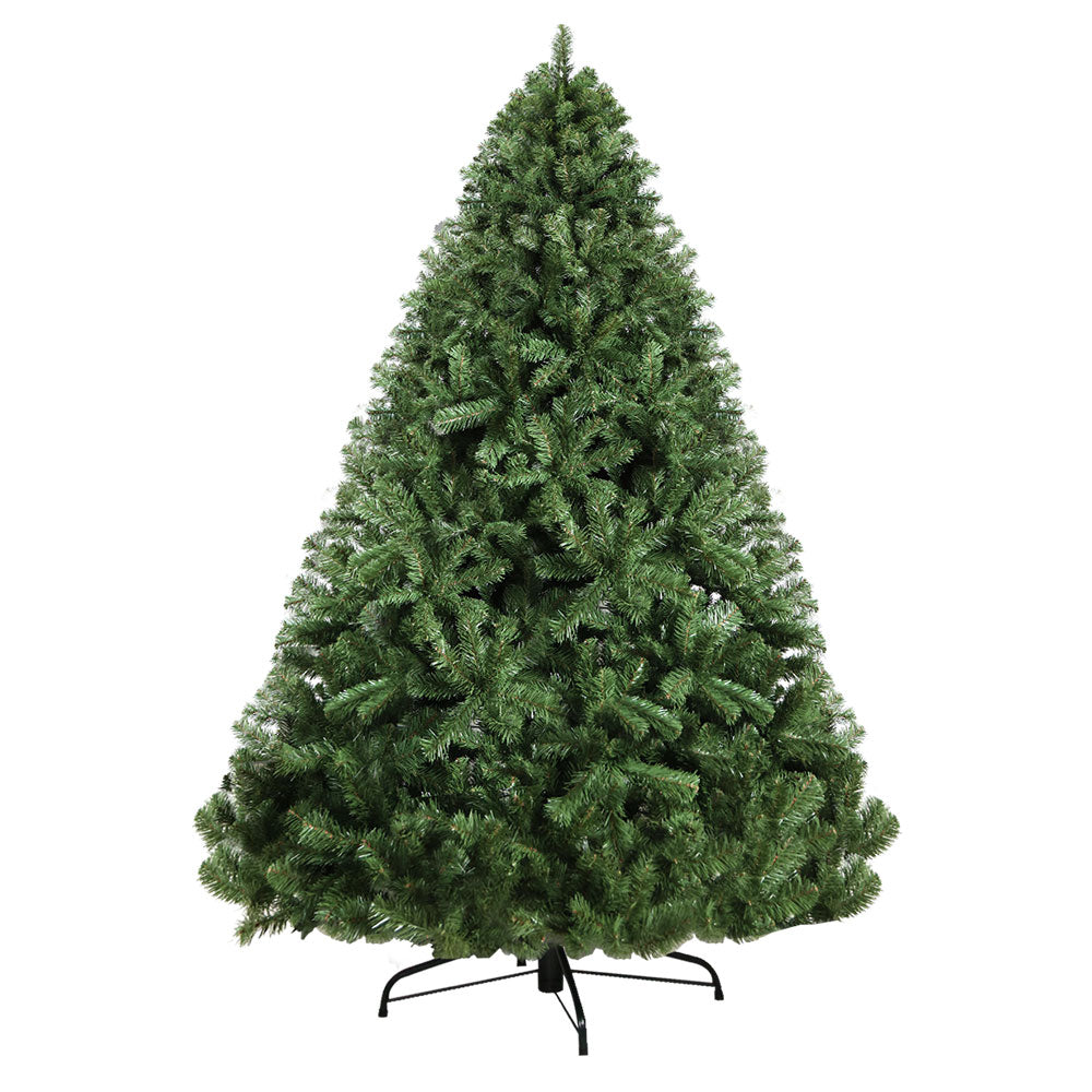 Jingle Jollys Christmas Tree 2.1M Xmas Tree Decorations Green 1250 Tips - VogueDecor.au