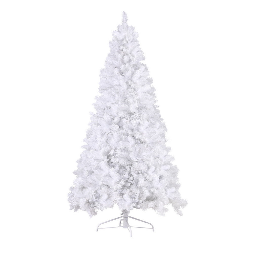 Jingle Jollys Christmas Tree 2.1m RGB Remote Xmas Party Decorations 1310 Tips - VogueDecor.au