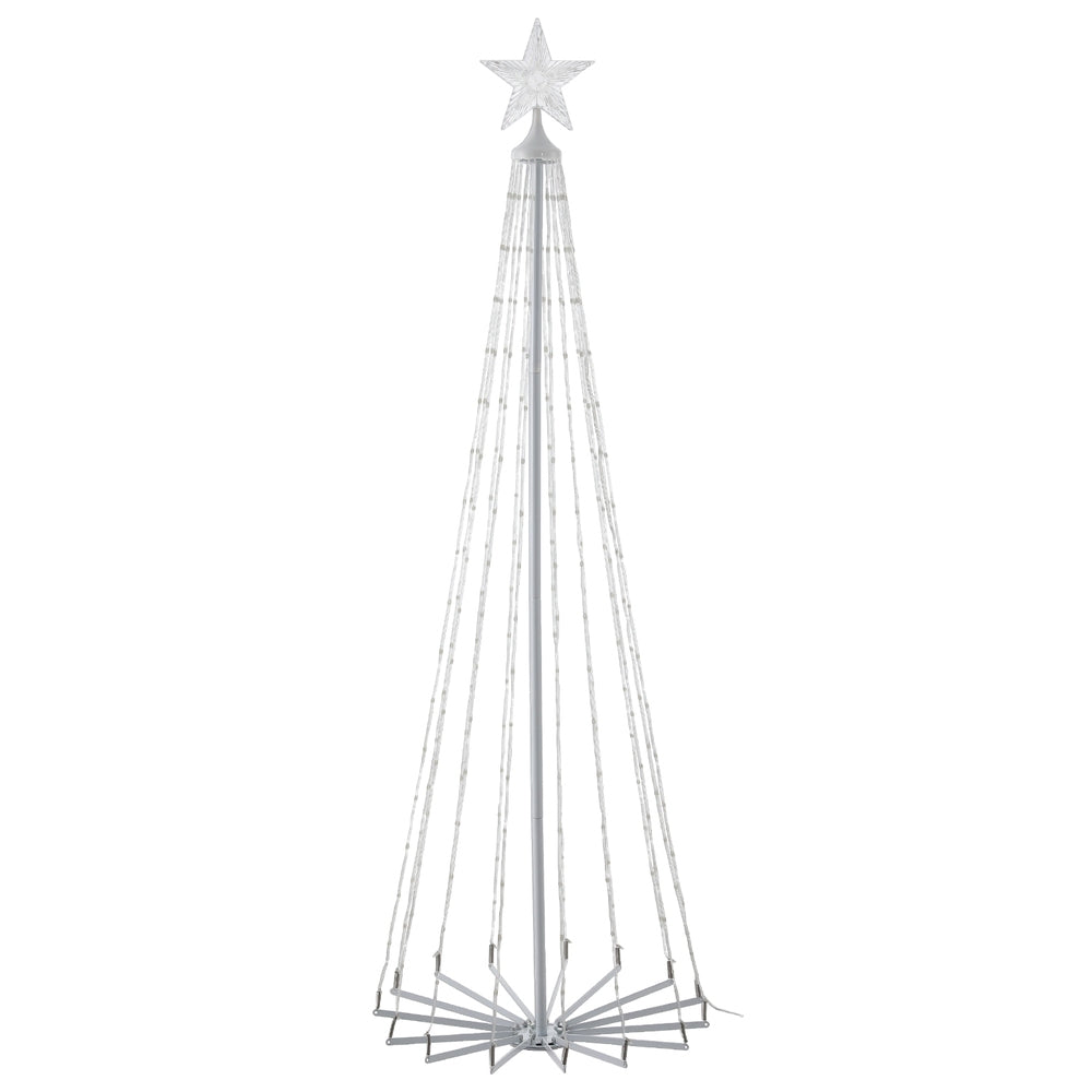1.8M Christmas Tree 265 LED RGB Fairy Lights Jingle Jollys - VogueDecor.au