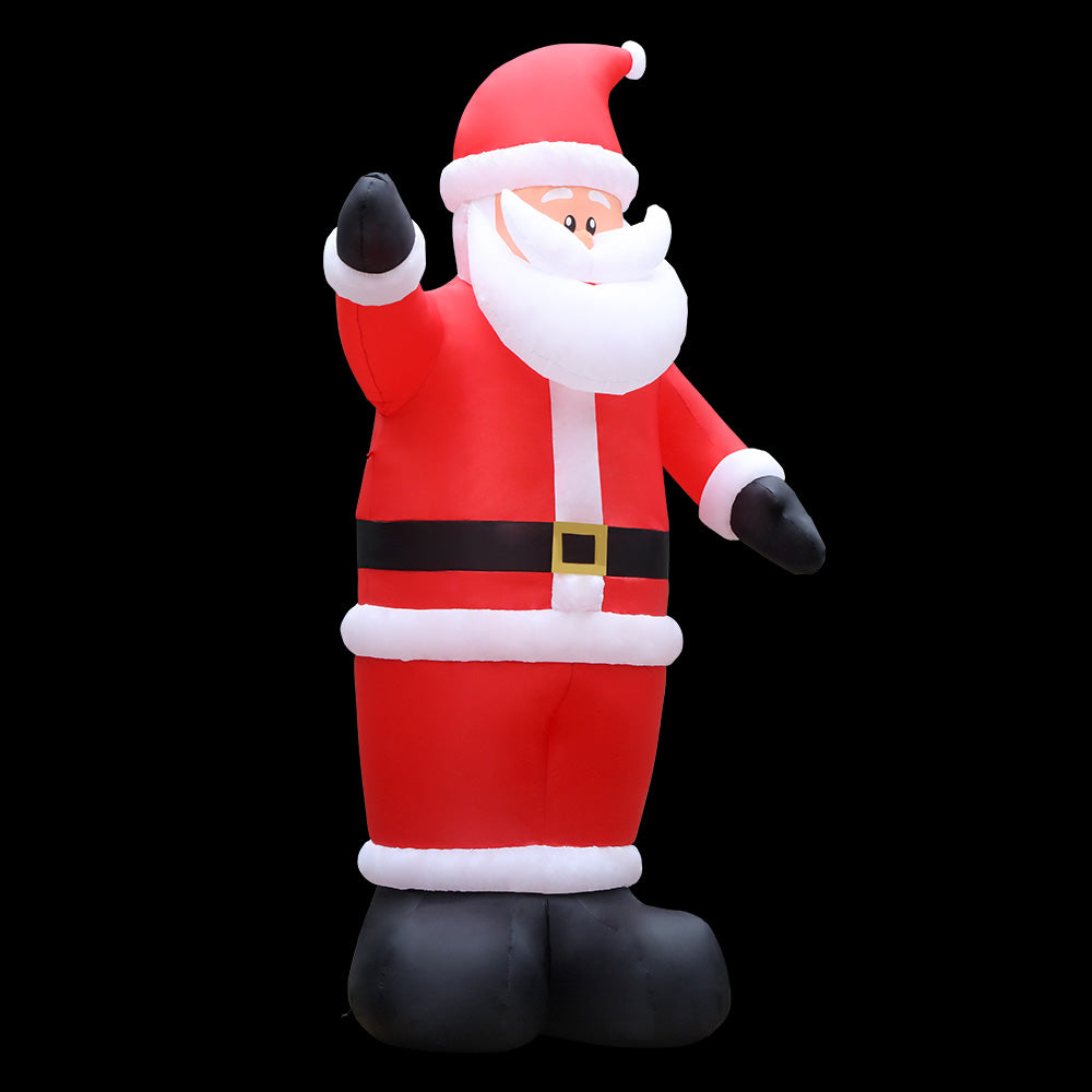 Jingle Jollys Christmas Inflatable Santa 5M Illuminated Decorations - VogueDecor.au