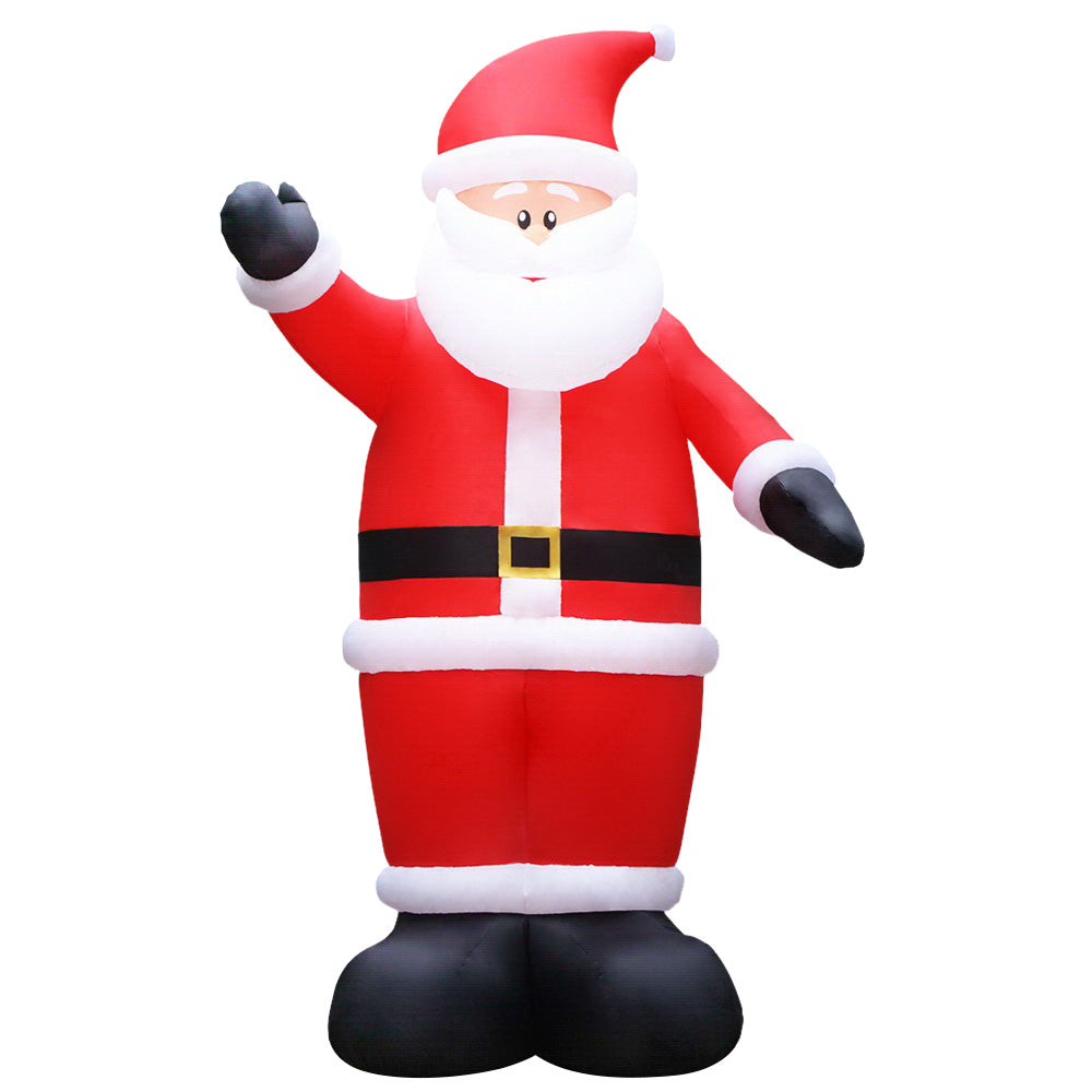 Jingle Jollys Christmas Inflatable Santa 5M Illuminated Decorations - VogueDecor.au