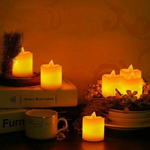 48PCS Flameless LED Tea Light Tealight Candle Wedding Decoration