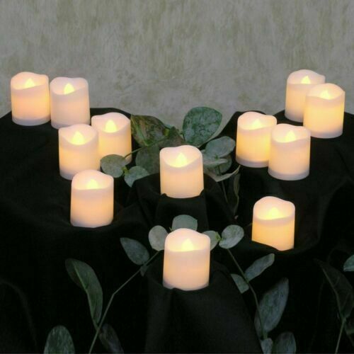 48PCS Flameless LED Tea Light Tealight Candle Wedding Decoration